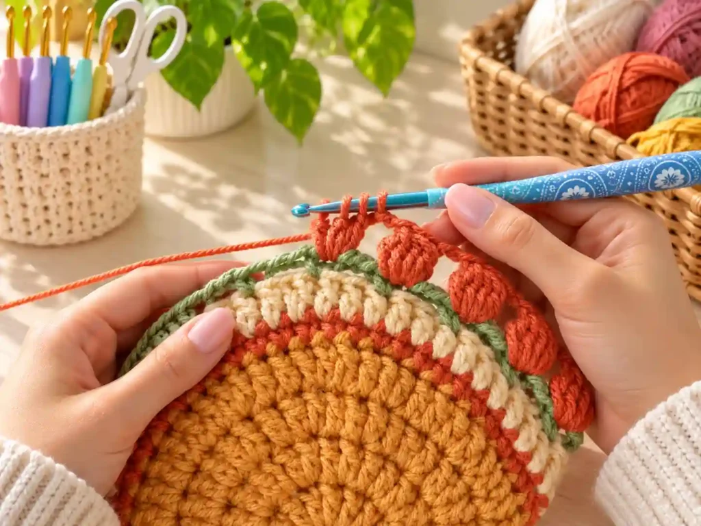 Free Crochet Pumpkin Hat Pattern