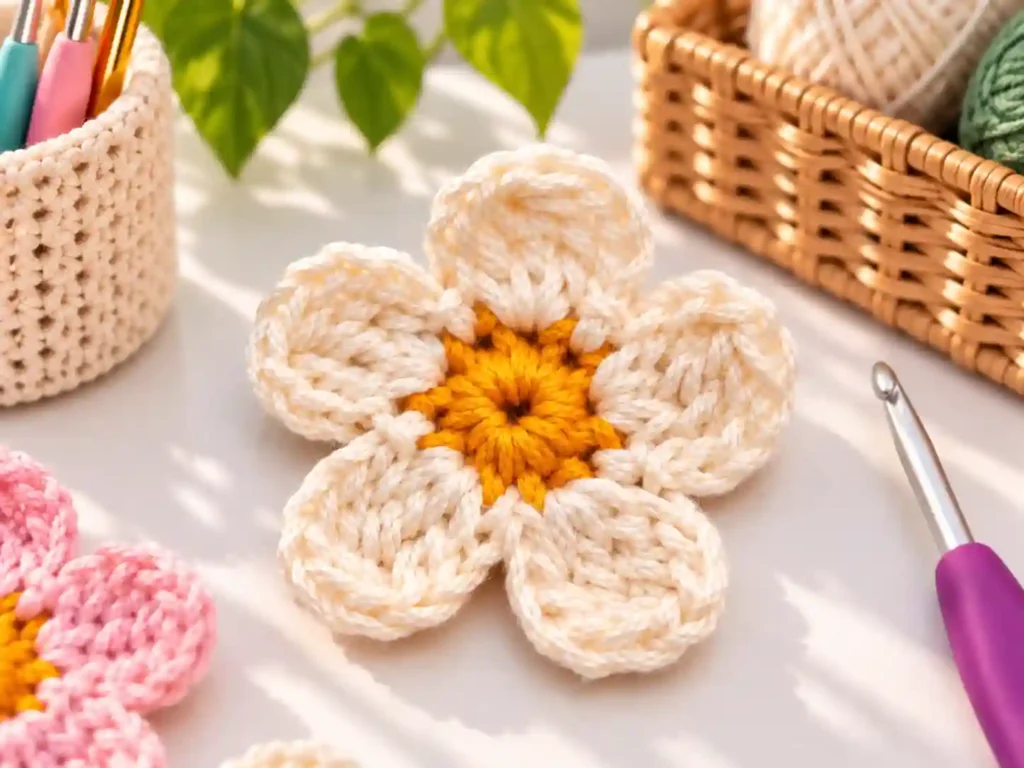 How to Crochet a Flower