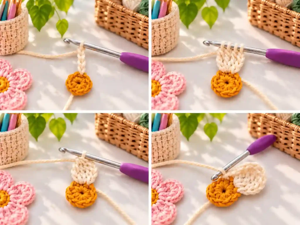 How to Crochet a Flower