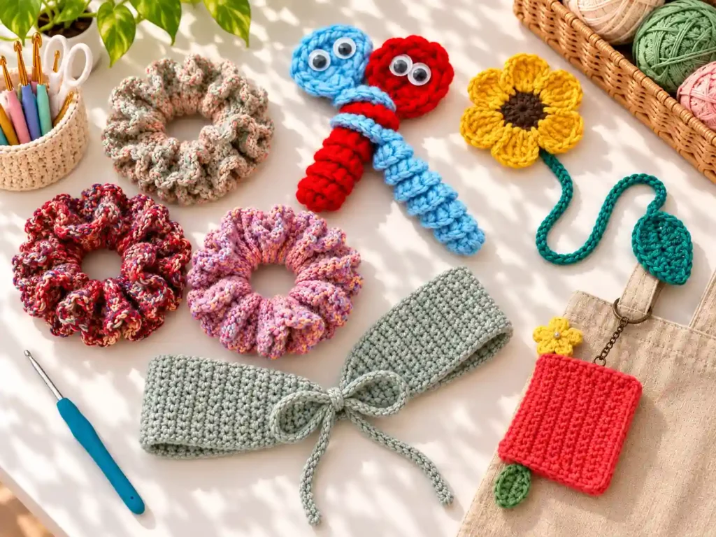 10 Five Minutes Free Crochet Patterns for Beginners