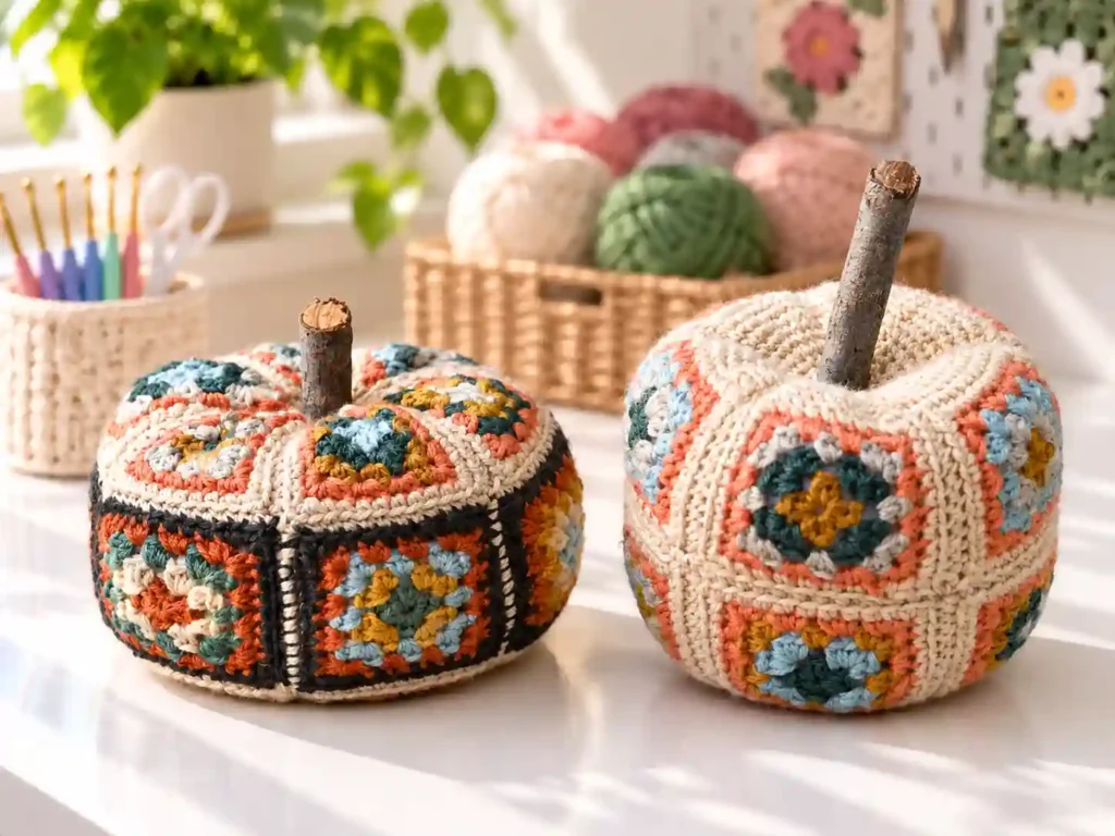 Cute Granny Square Pumpkins