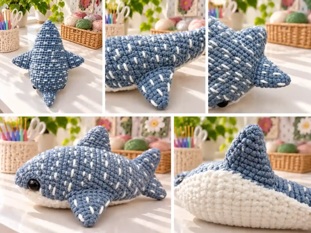 Free Whale Shark Amigurumi Pattern