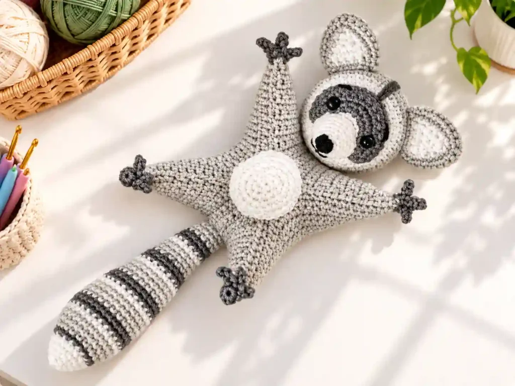 Raccoon Amigurumi Free Crochet Pattern