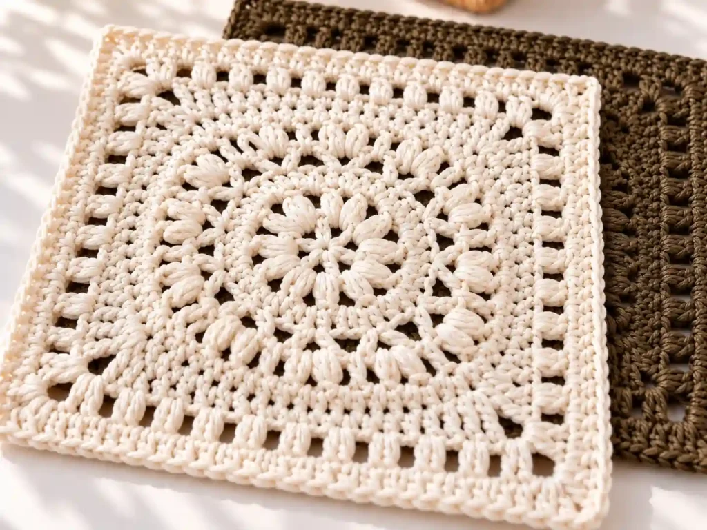 Sweet Crochet Mandala Squares