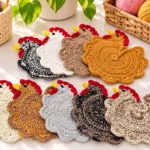 Chicken Potholder Crochet