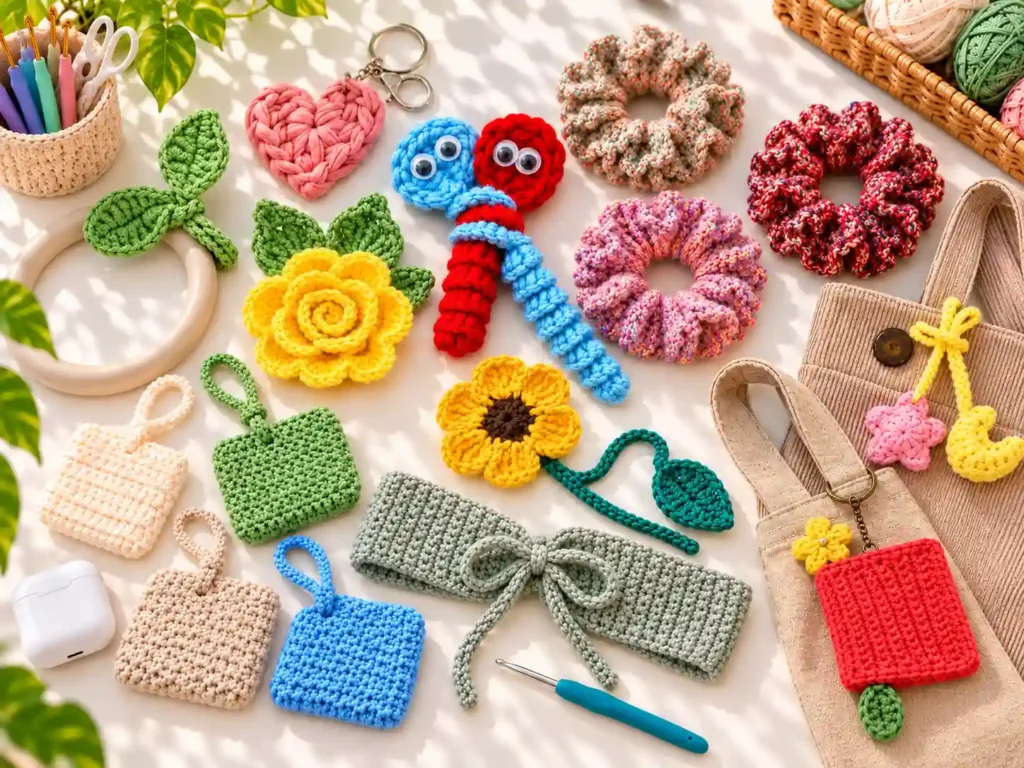 10 Five Minutes Free Crochet Patterns for Beginners