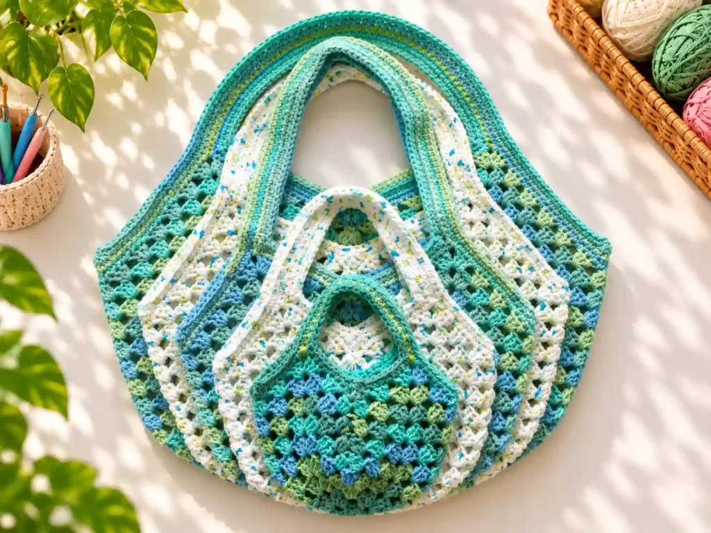 Granny Stitch Bag Free Crochet Pattern