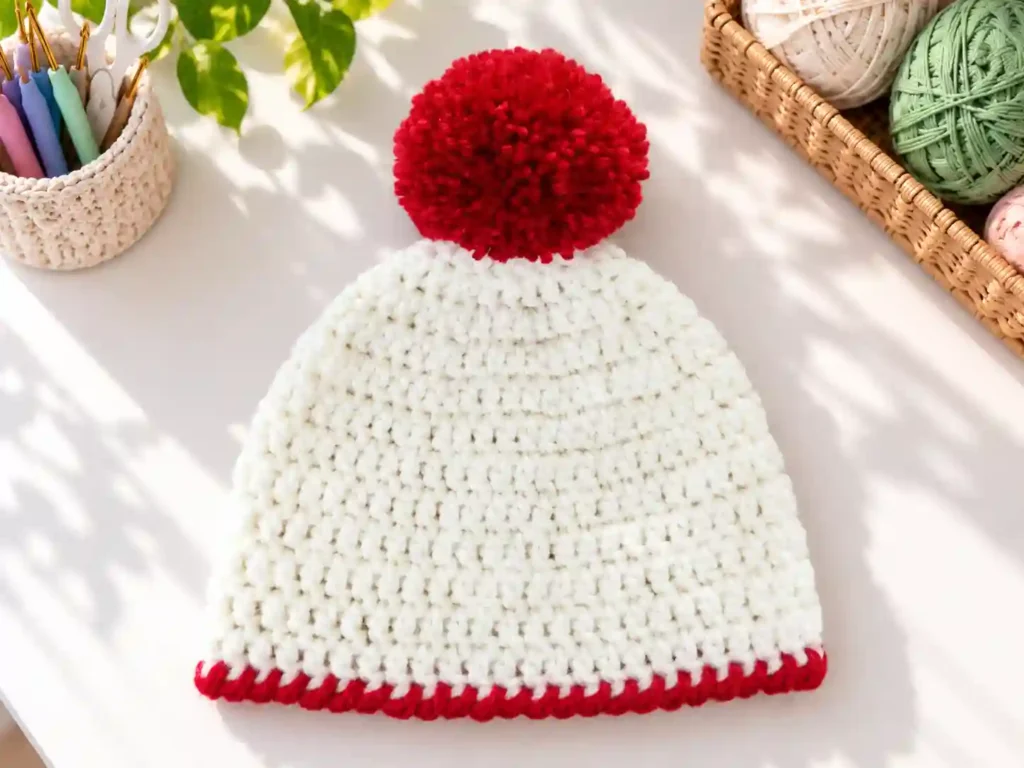 Peasy 30-Minute Beanie Crochet Pattern