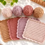Wildflower Crochet Dishcloth – Free Pattern